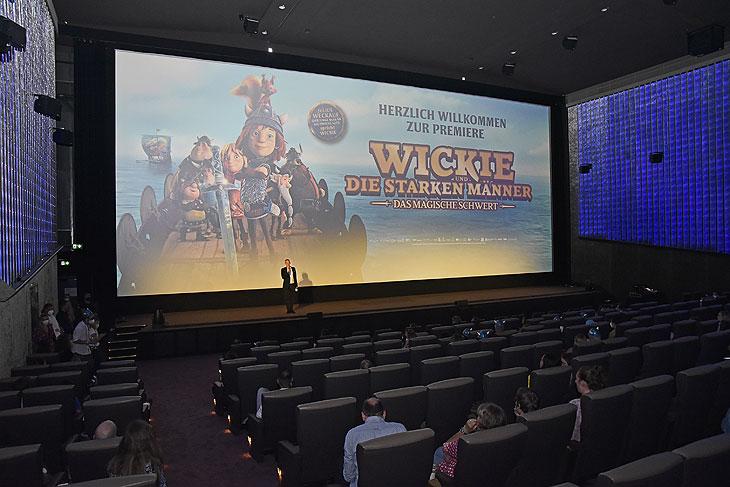 "Wickie und die starken Männer - Das magische Schwert"  feiert umjubelte Premiere in der Astor Filmlounge des Arri Kinos München (©Foto:LEONINE / Andreas Büttner)